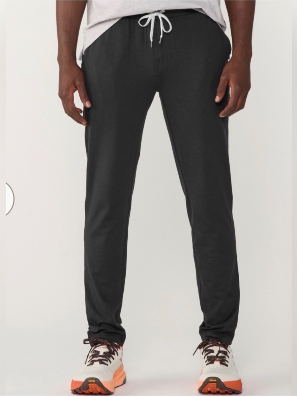 Vuori Ponto Performance Pants Dark Charcoal men's S NWT